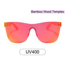 Load image into Gallery viewer, Odessa 323M-5 Classic Frameless Mirrored Sunglasses Orange
