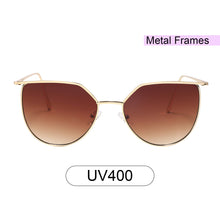 Load image into Gallery viewer, Vista 3459-2 Square Rounded Bottom Tinted Sunglasses Brown
