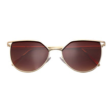 Load image into Gallery viewer, Vista 3459-2 Square Rounded Bottom Tinted Sunglasses Brown
