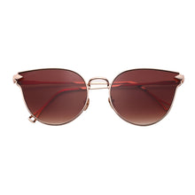 Load image into Gallery viewer, Covina 3461-2 Cat Eye Tinted Sunglasses Brown Women&#39;s
