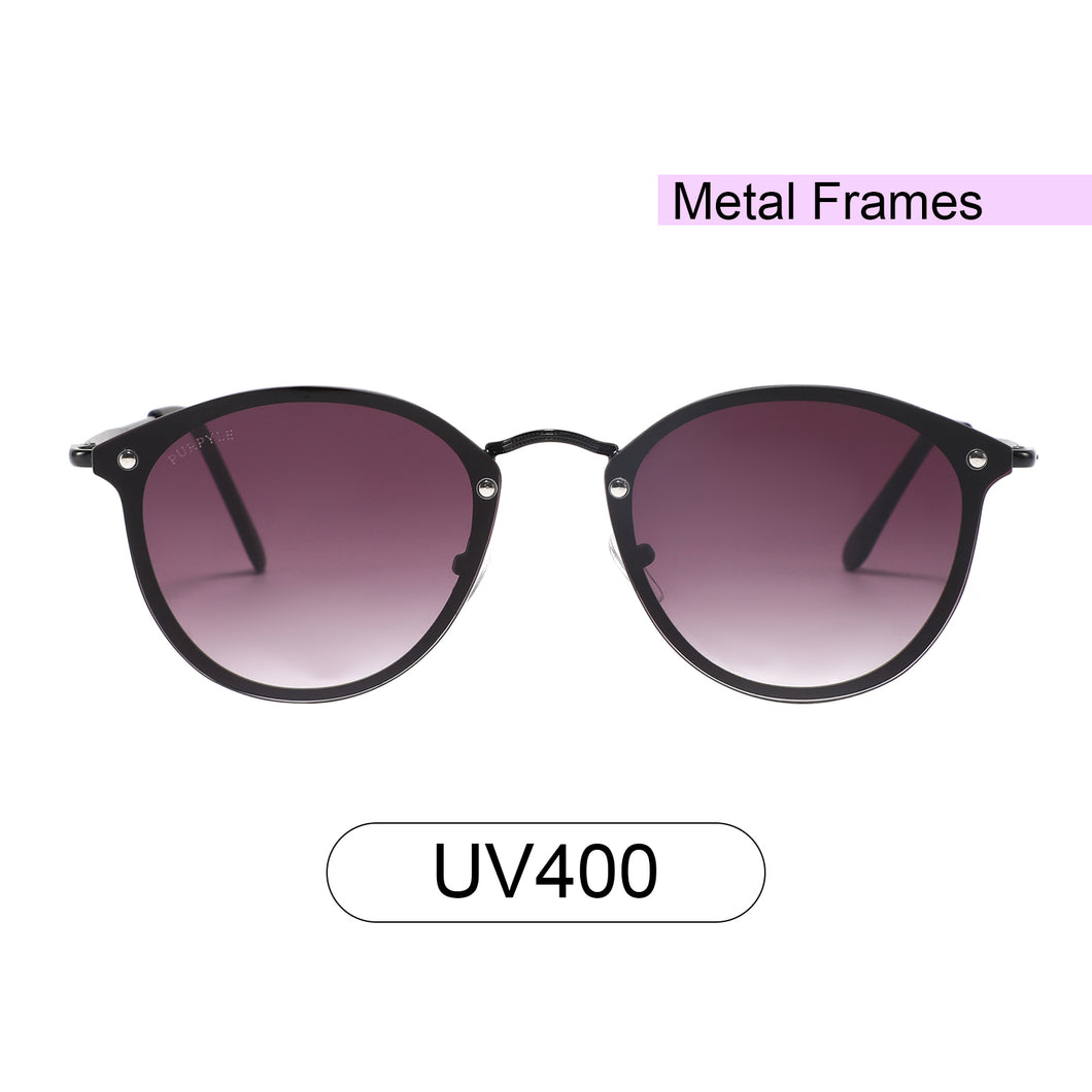 Rocklin 3481-3 Classic Tinted Sunglasses Brown/ Purple Gradient