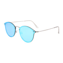 Load image into Gallery viewer, Rocklin 3481M-4 Classic Mirrored Reflective Sunglasses Blue
