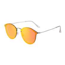 Load image into Gallery viewer, Rocklin 3481M-5 Classic Mirrored Reflective Sunglasses Fire Red
