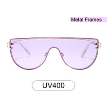 Load image into Gallery viewer, Seaside 3485-7 Shield Tinted Sunglasses Purple
