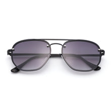 Load image into Gallery viewer, Palmdale 3645-1 Rectangular Tinted Sunglasses Gray Gradient
