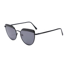 Load image into Gallery viewer, Oregon 3701-1 Round Rectangular Tinted Sunglasses Black
