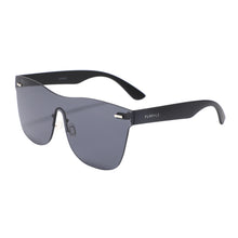 Load image into Gallery viewer, Santa Barbara F1002-1 Frameless Rectangular Oversized Tinted Sunglasses Black
