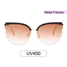 Load image into Gallery viewer, Park Ave S3013-2 Butterfly Tinted Sunglasses Brown
